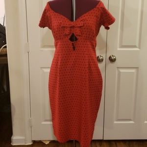 Tatyana vintage style fitted dress